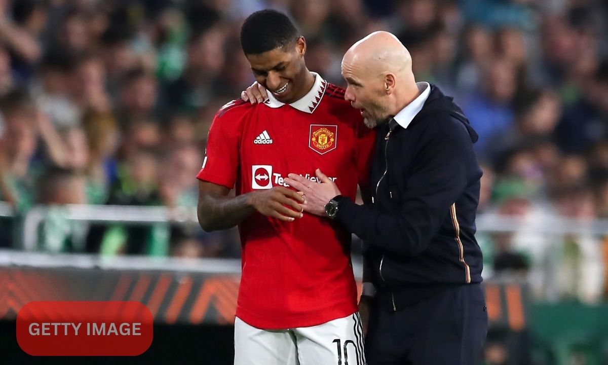 Erik ten Hag uses Cristiano Ronaldo analogy to praise Marcus Rashford after Southampton goal