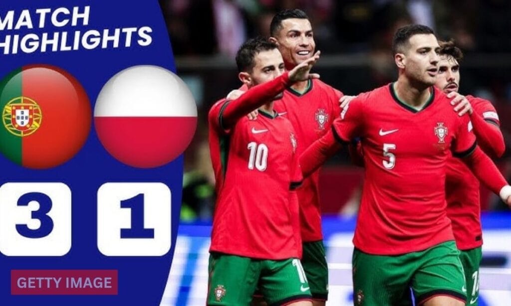 Bernardo Silva and Ronaldo Fire Portugal to a 3-1 Win Over Poland