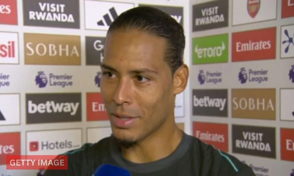 Virgil van Dijk on Liverpool Contract Progress, Arsenal Injury Banter